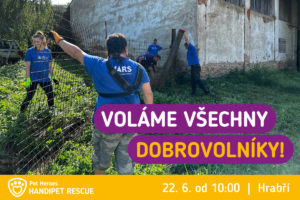 Voláme všechny dobrovolníky! Dobrovolnický den v Hrabří 22. 6. od 10 hodin